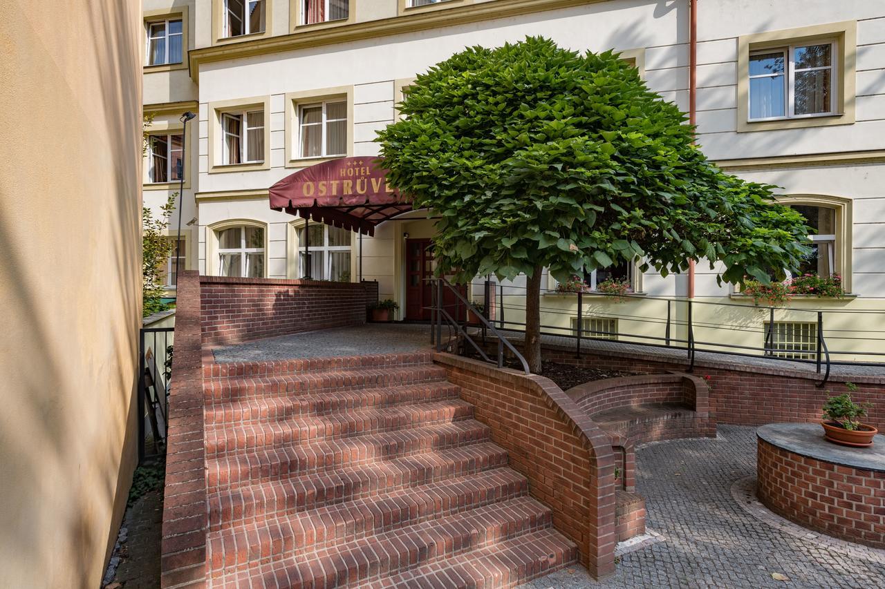 Hotel Ostruvek Prag Exterior foto